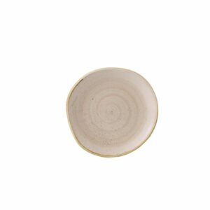 Churchill Stonecast Round Plate Nutmeg Cream 186mm