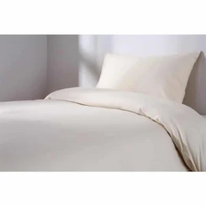 Mitre Essentials Spectrum Kick Pleat Valance Ivory Metric Single