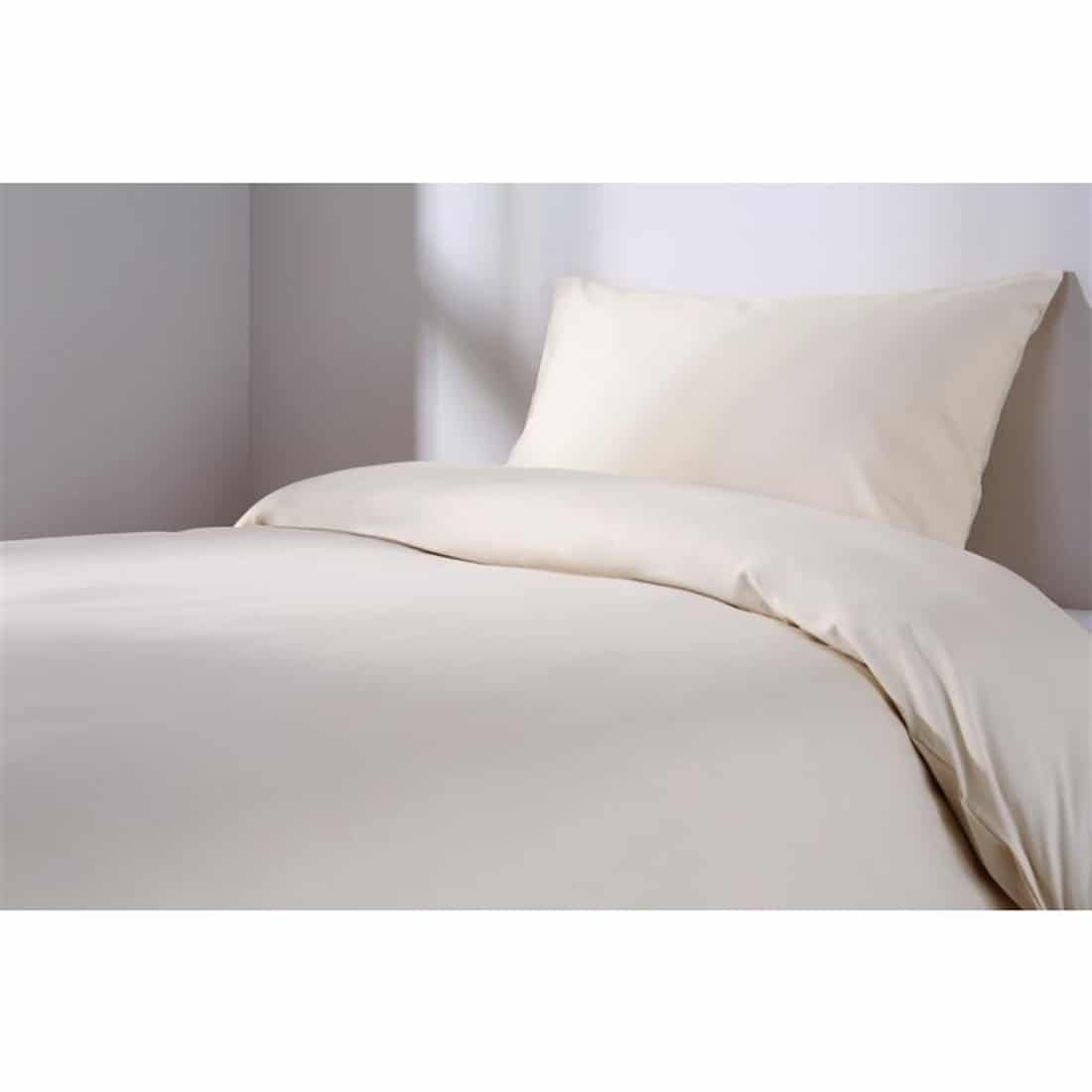 Mitre Essentials Spectrum Flat Sheet Ivory King Size