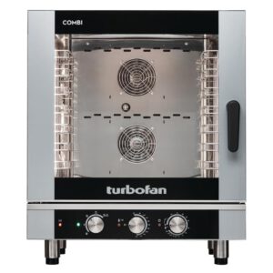 Blue Seal Turbofan 7 Grid Manual Control Combi Oven EC40M7