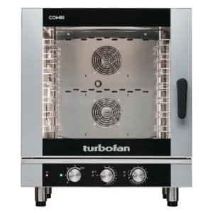 Blue Seal Turbofan 7 Grid Manual Control Combi Oven EC40M7