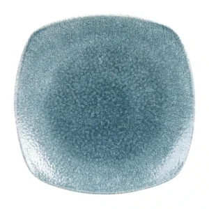 Churchill Studio Prints Raku Rectangular Plates Topaz Blue 215mm