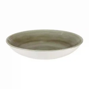 Churchill Stonecast Patina Antique Round Coupe Bowls Green 248mm