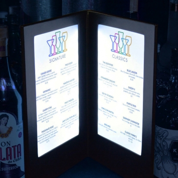 Illuminated LED Menu Covers - Image 3