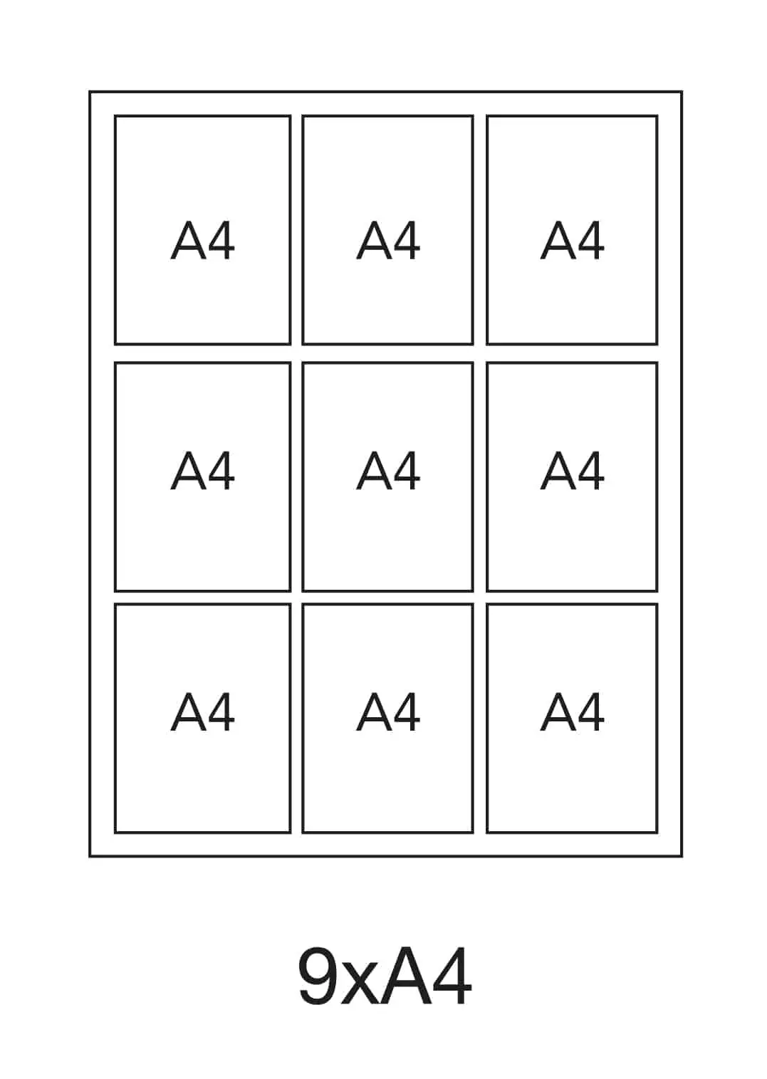 Large Wall Mounted Menu Display Case - Magnetic Dry Wipe