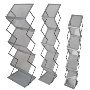 Foldable Brochure Stand with Case