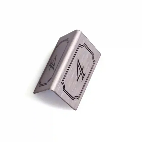 Metal Table Signs Range - Numbers