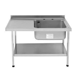 Franke Sissons Self Assembly Stainless Steel Sink Left Hand Drainer 1200x650mm