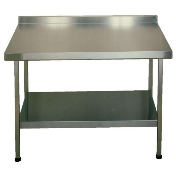 Franke Sissons Stainless Steel Wall Table with Upstand 600x650mm