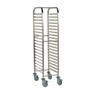 Bourgeat Full Gastronorm Racking Trolley 20 Shelves