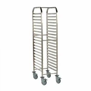 Bourgeat Full Gastronorm Racking Trolley 20 Shelves