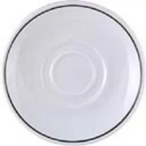 Churchill Black Line Maple Saucers 127mm