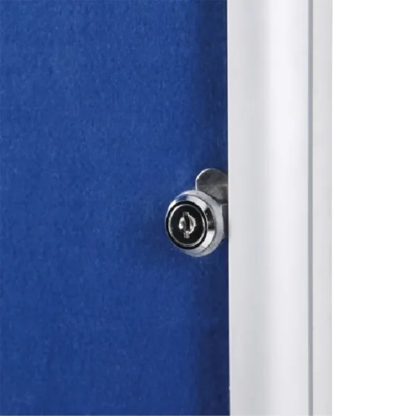 Fabric Pin Menu Display Case - Lockable