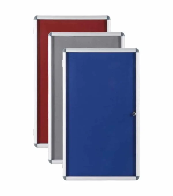 Fabric Pin Menu Display Case - Lockable