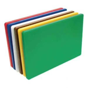 Hygiplas Thick Low Density Chopping Board Set
