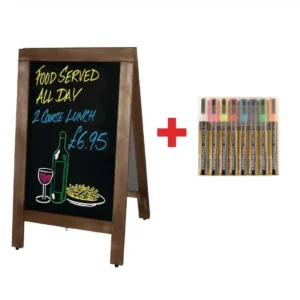 Olympia Large Pavement Board and FREE Set of Pens