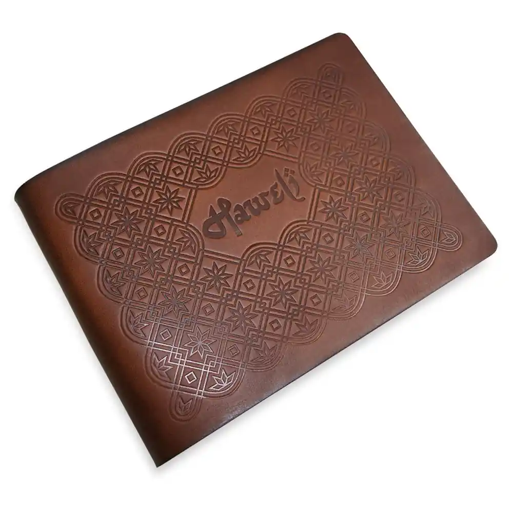 Saddle Hide Menu Covers