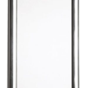 Wall Mounted Snap Frame Menu Display - Polished Silver