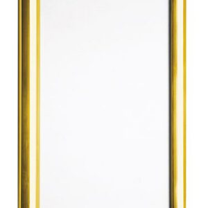 Wall Mounted Snap Frame Menu Display - Gold