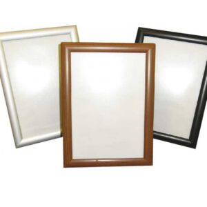 Standing Snap Frame Menu Display