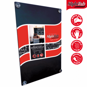 Window Message Blackboard with Suction Cups