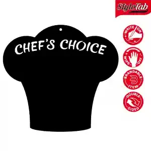 Laser Cut Blackboard - Chef's Choice