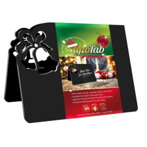Christmas Bells Counter Top Tent Message Board