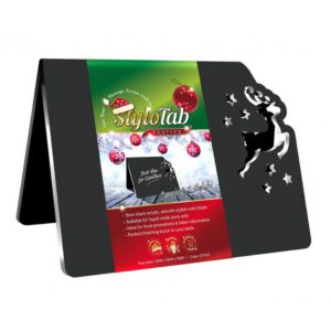 Christmas Reindeer Counter Top Tent Message Board