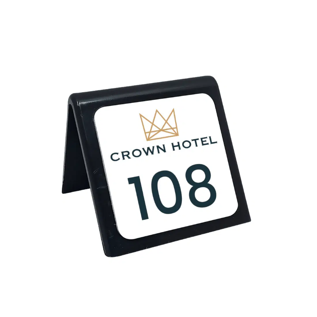 Table Number with Full Colour Plate