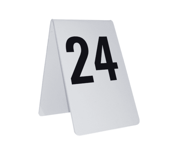The Merlin Table Number Range - Smart Hospitality Supplies