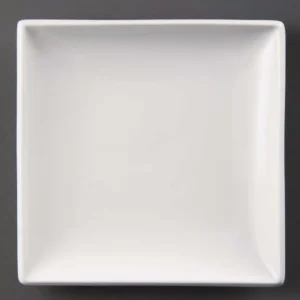 Olympia Whiteware Square Plates 180mm
