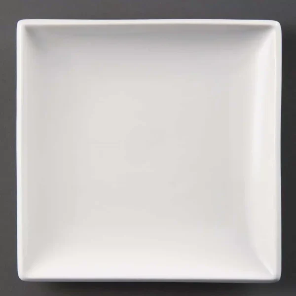 Olympia Whiteware Square Plates 180mm