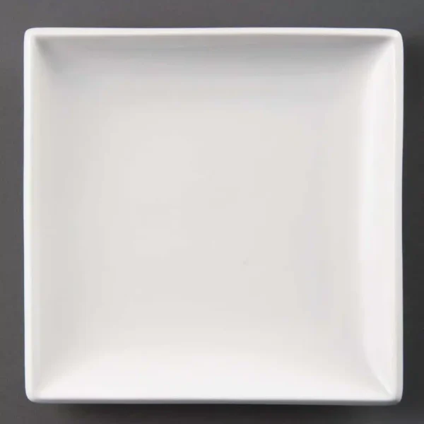 Olympia Whiteware Square Plates 240mm