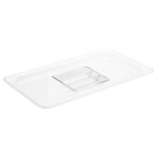 Vogue Polycarbonate 1/3 Gastronorm Lid Clear