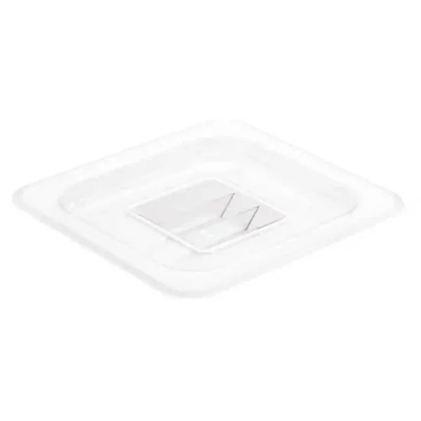 Vogue Polycarbonate 1/6 Gastronorm Lid Clear