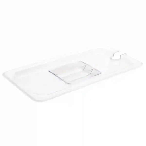 Vogue Polycarbonate 1/3 Gastronorm Lid Notched