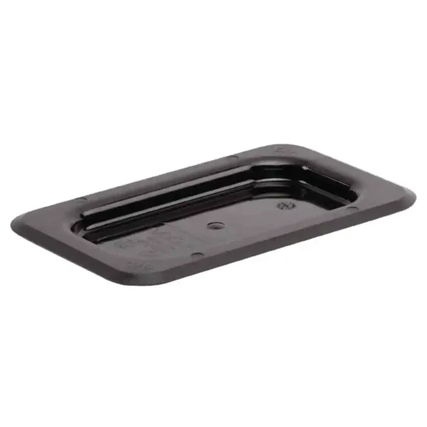 Vogue Polycarbonate 1/9 Gastronorm Lid Black