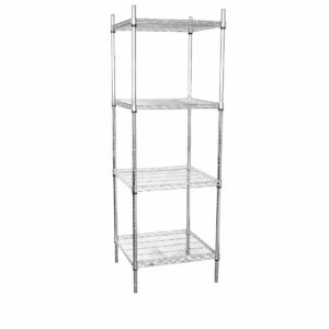 Vogue 4 Tier Wire Tower Unit 610x610mm