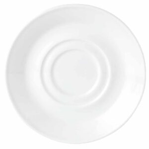 Steelite Simplicity White Low Cup Saucers 145mm