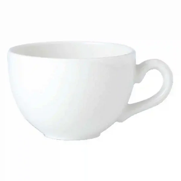 Steelite Simplicity White Low Empire Cups 227ml