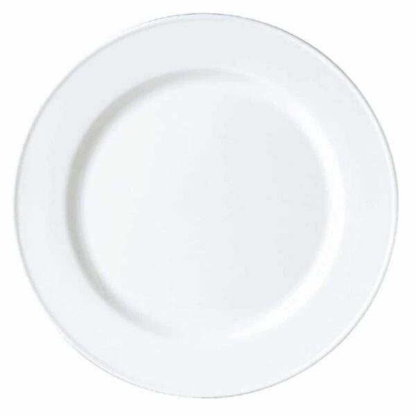 Steelite Simplicity White Slimline Plates 255mm