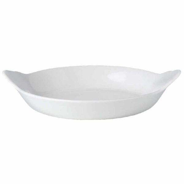 Steelite Simplicity Cookware Round Eared Dishes 215mm