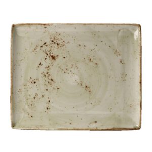 Steelite Craft Green Rectangular Platters 330x 270mm