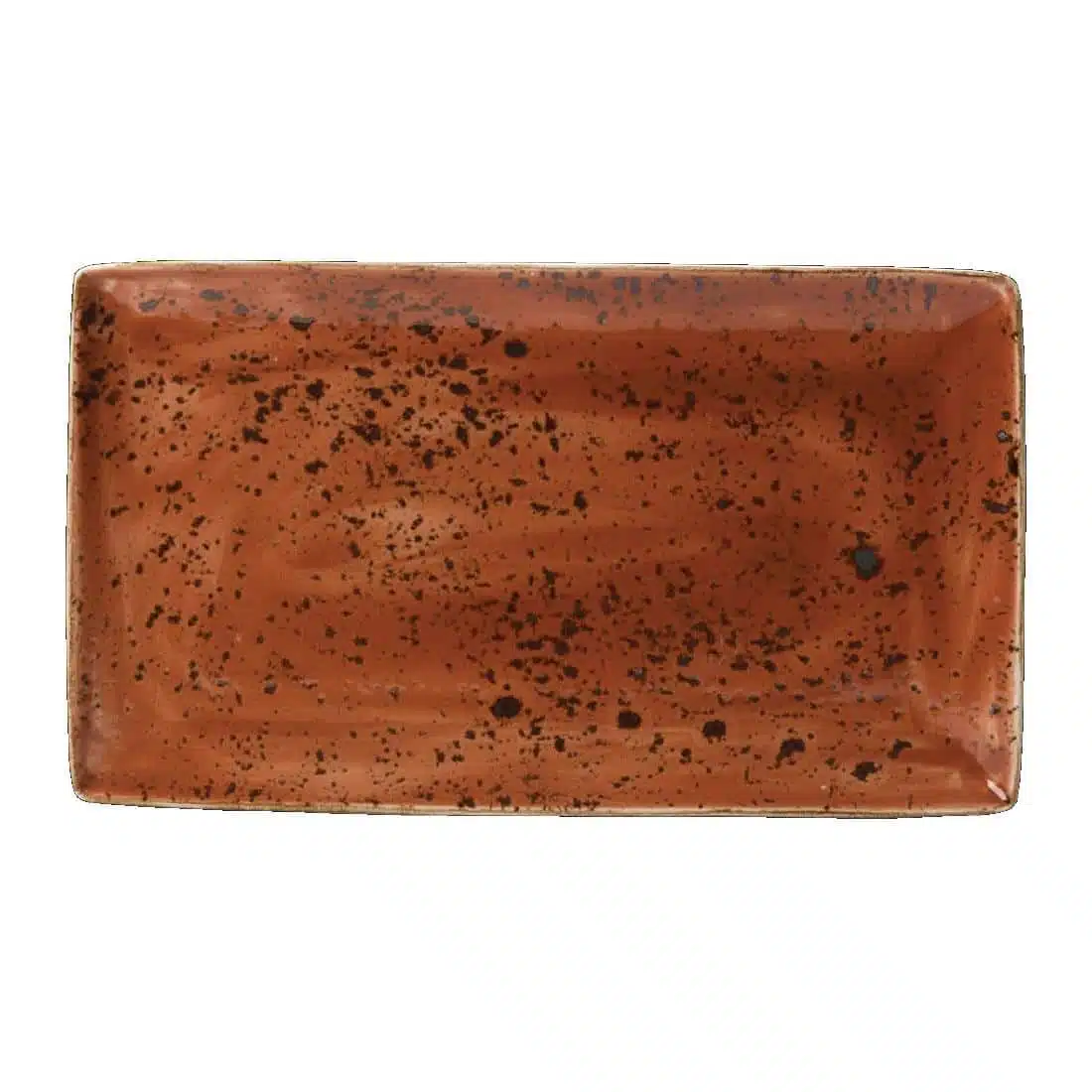 Steelite Craft Terracotta Rectangular Platters 330x 190mm