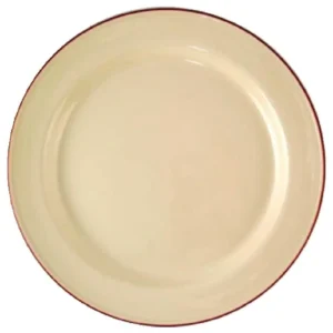Steelite Empire Claret Slimline Plates 255mm