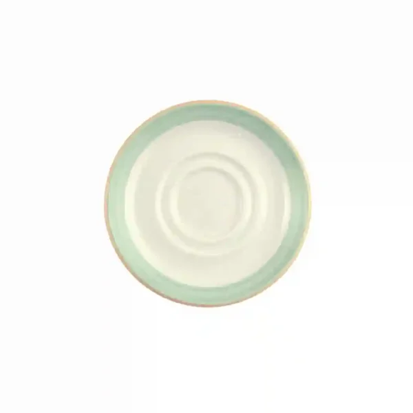 Steelite Rio Green Low Cup Saucers 165mm