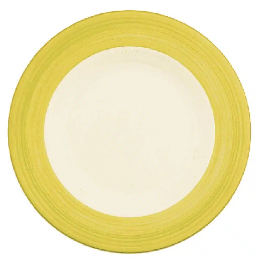 Steelite Rio Yellow Slimline Plates 255mm