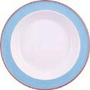 Steelite Rio Blue Soup Plates 215mm