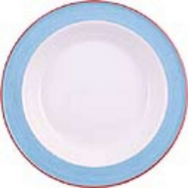 Steelite Rio Blue Soup Plates 215mm