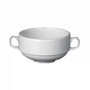 Steelite Spyro Handled Soup Cups 285ml